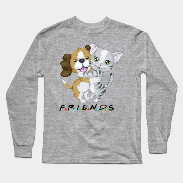 friends Long Sleeve T-Shirt by katalinaziz